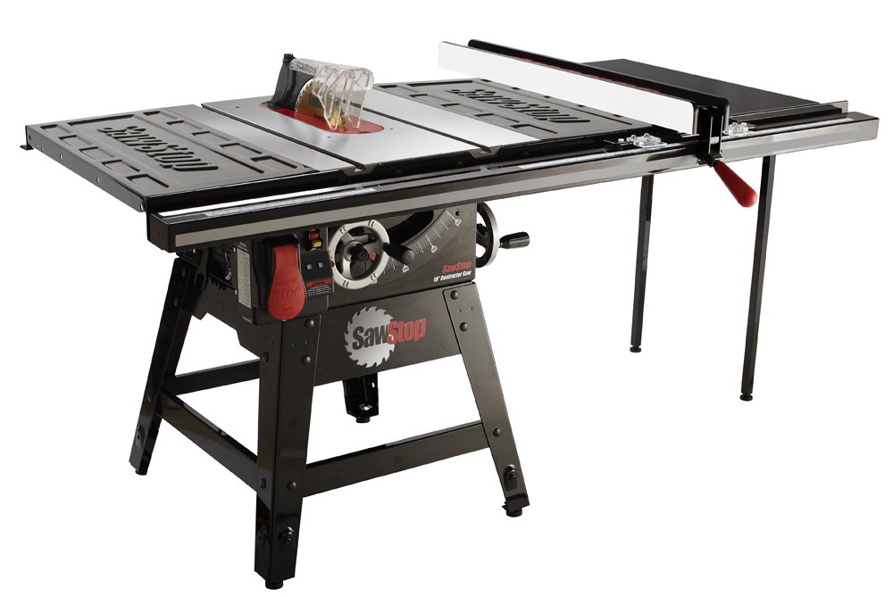 SawStop® 36" Contractor Saw | Profession T-Glide Fence System | CNS175-TGP236