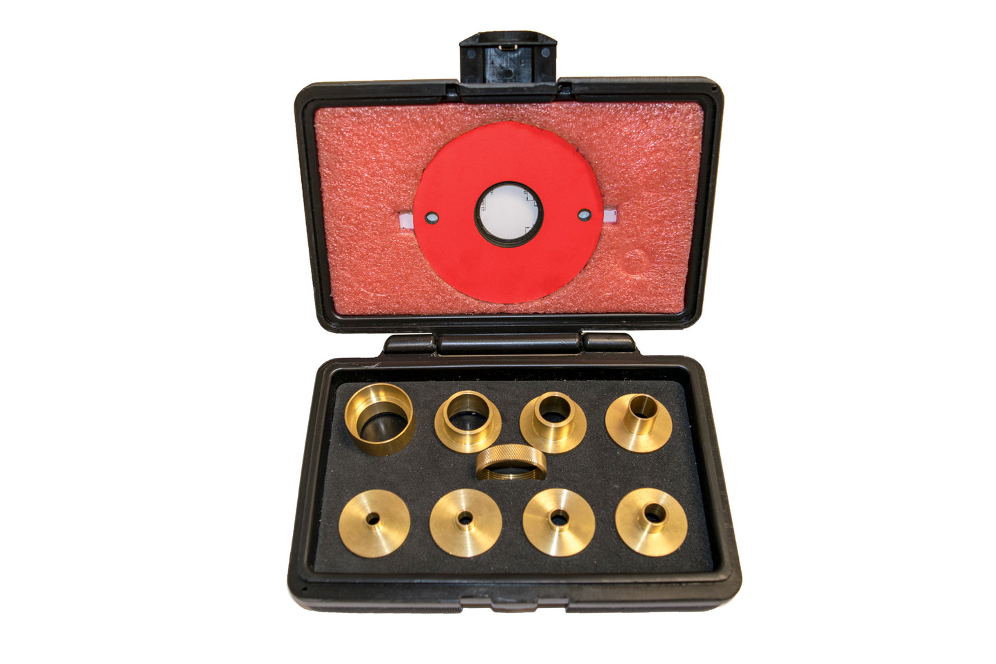 SawStop® 9 pc Brass Precision Template Guide Set | RT-TGS
