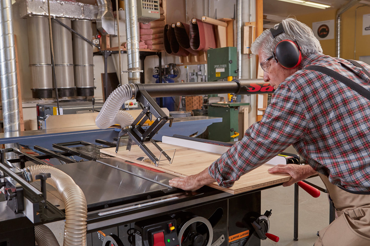 SawStop® 36" Industrial Cabinet Saw | 5HP 3PH 230V | T-Glide Fence System | ICS53230-36