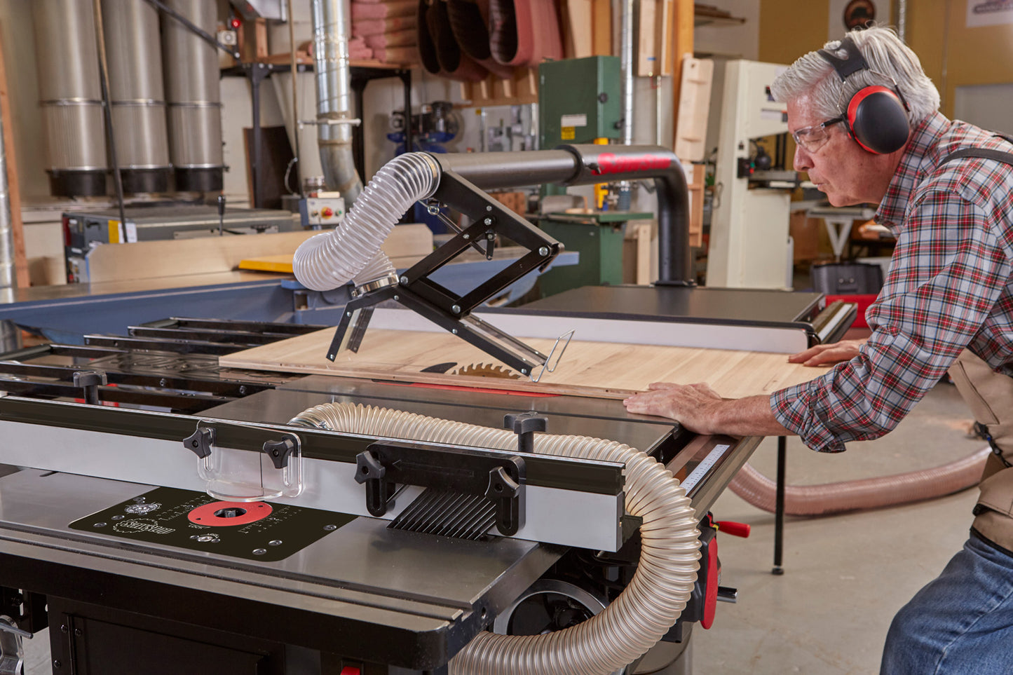 SawStop® 52" Industrial Cabinet Saw | 5HP 1PH 230V | T-Glide Fence System | ICS51230-52