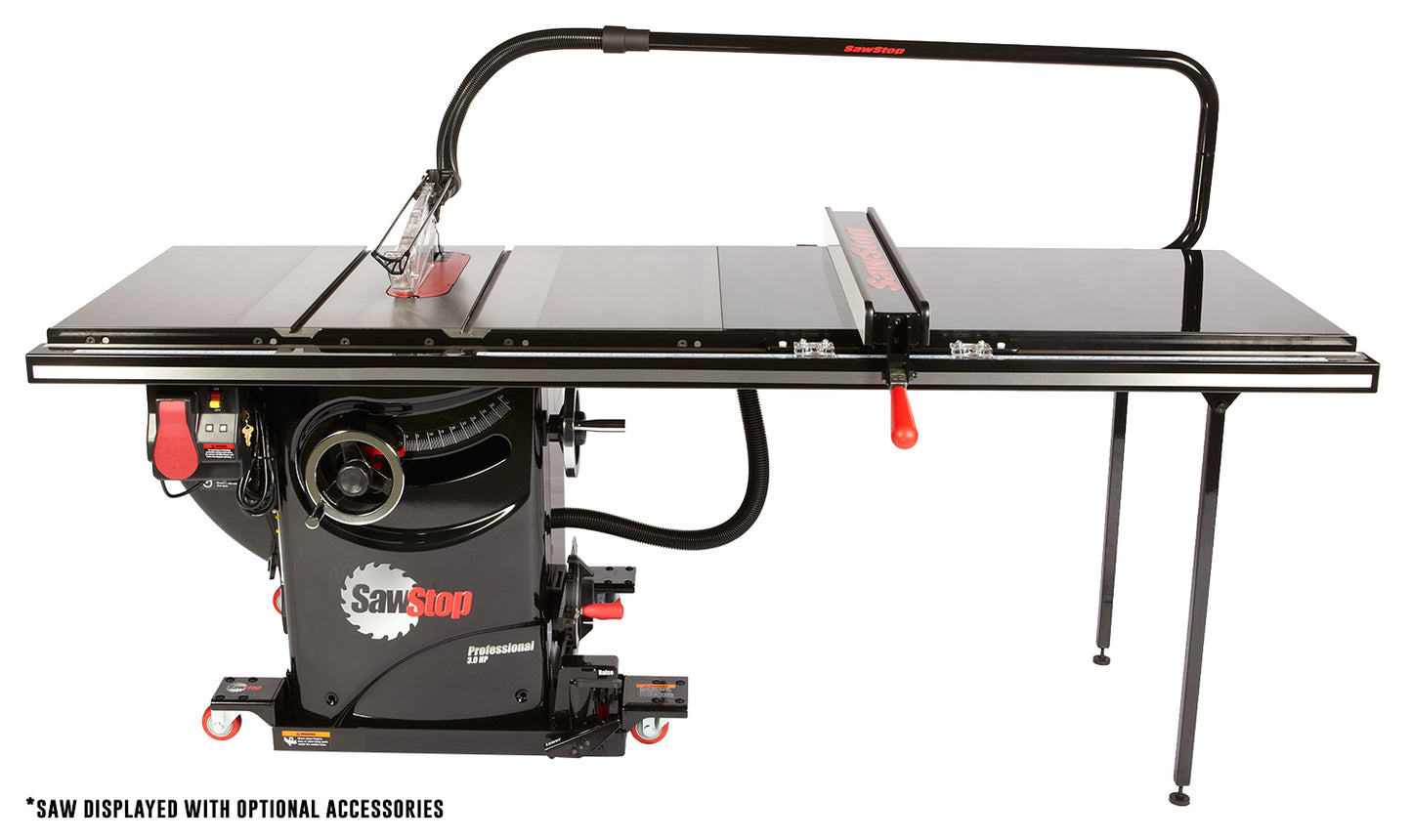 SawStop® 52" Professional Cabinet Saw | Profession T-Glide Fence System | PCS175-TGP252